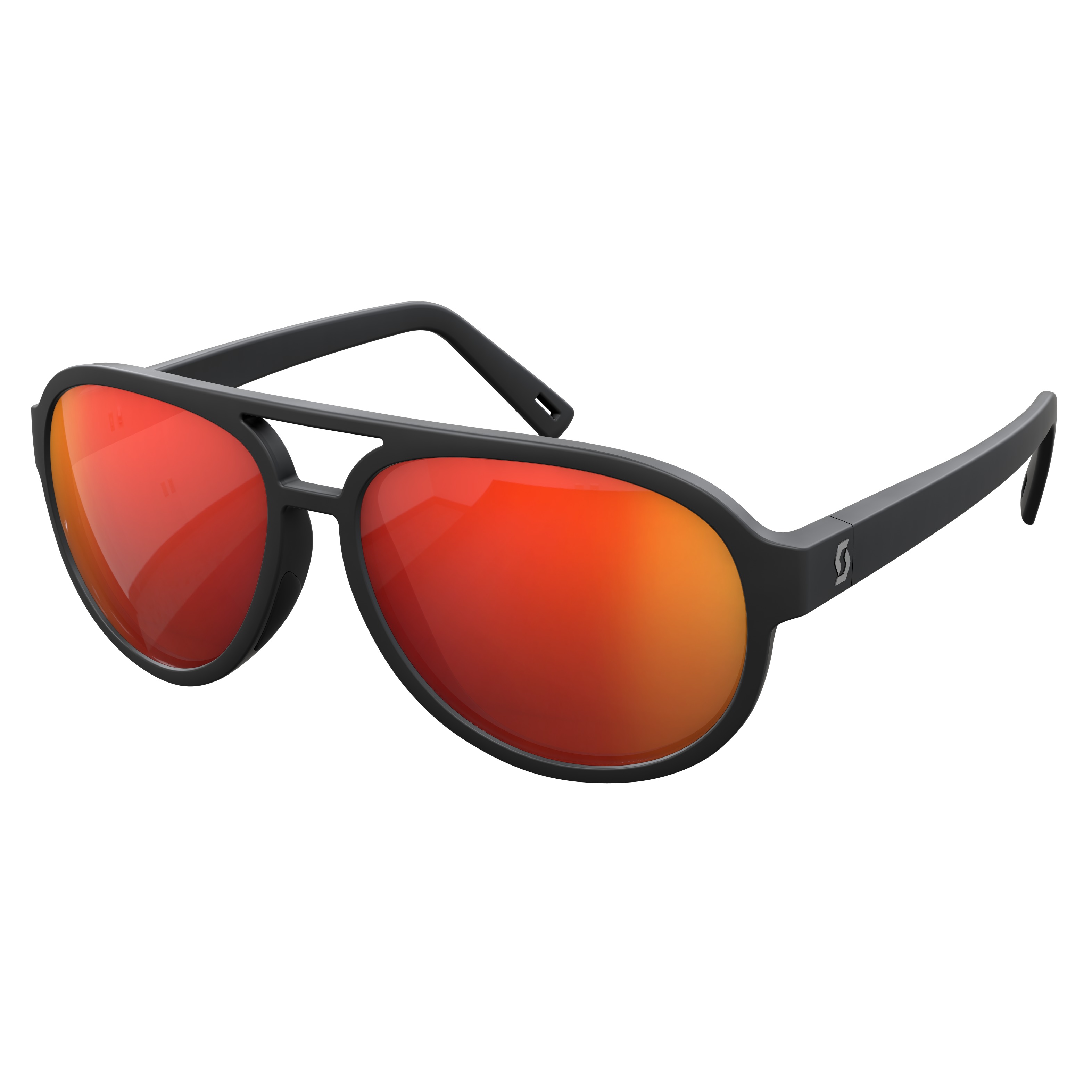 OCULOS DE SOL SCOTT - BASS - BLACK/RED CHROME